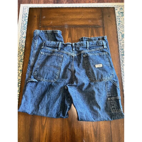 Vintage Wrangler Medium Wash Carpenter Jeans Men's 36 X 32 - Picture 5 of 10